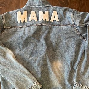 MAMA denim jacket